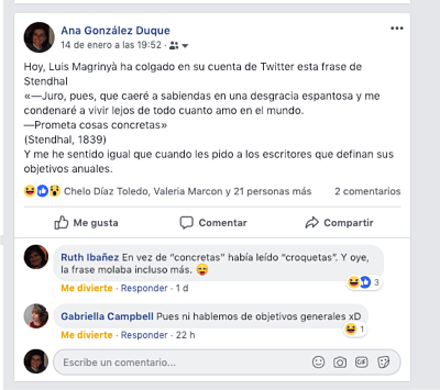 Facebook personal