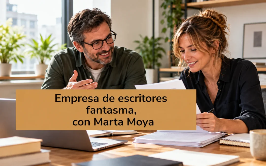 Episodio 363: cómo hacer crecer una empresa de escritores fantasma, con Marta Moya