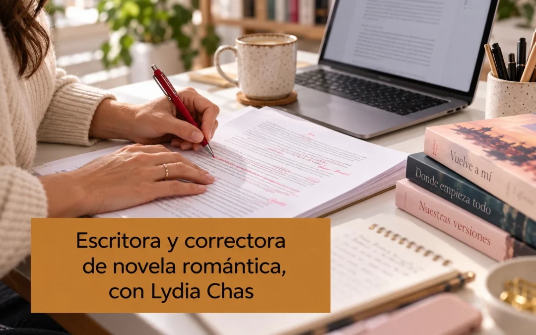 Episodio 365: escritora y correctora de novela romántica, con Lydia Chas