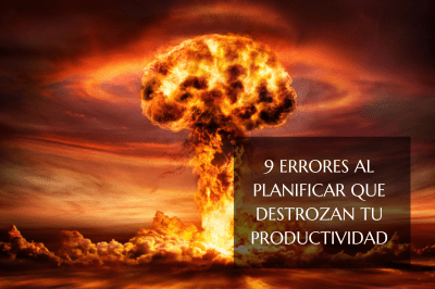 Errores al planificar
